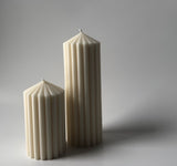 MODERN PILLAR CANDLE SET