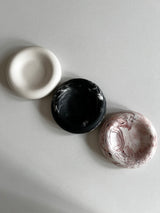 CHUNKY ROUND STONE-LIKE JEWELRY DISH